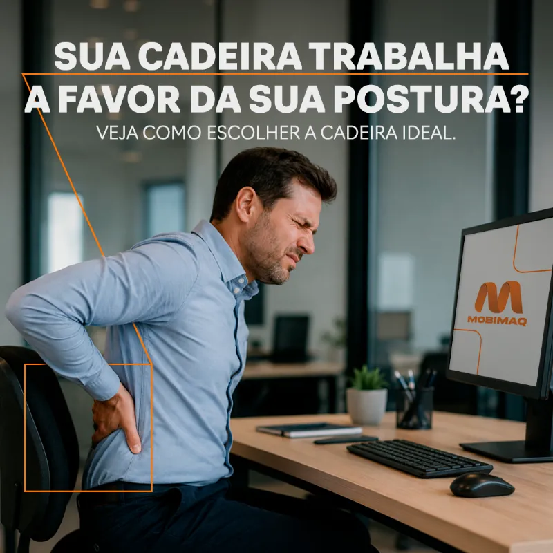 O que observar antes de escolher uma cadeira ergonômica para escritório
